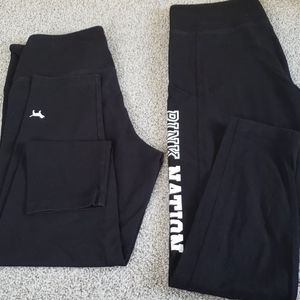 Victoria Secret PINK Legging Set- Size Large
